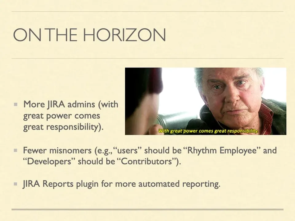 Slide 15: On the Horizon