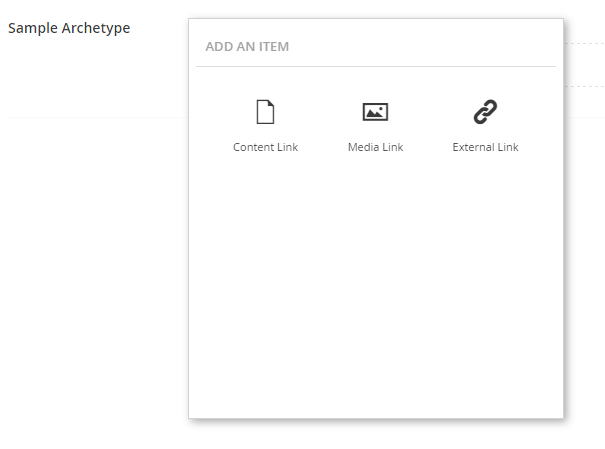 Archetype allows you to configure these "fieldsets" yourself.