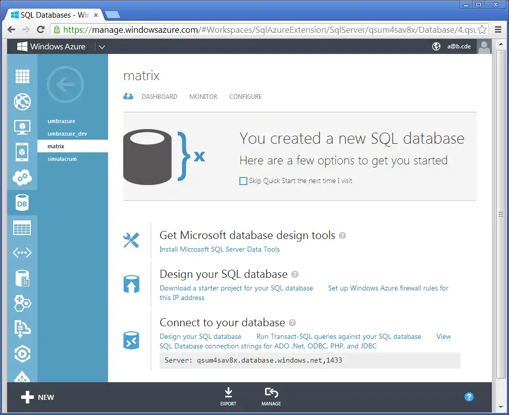 Matrix Entered For Firewall Link