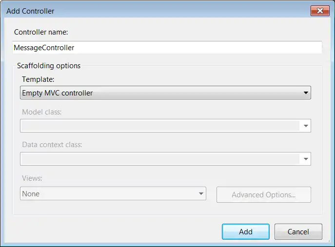 Message Controller