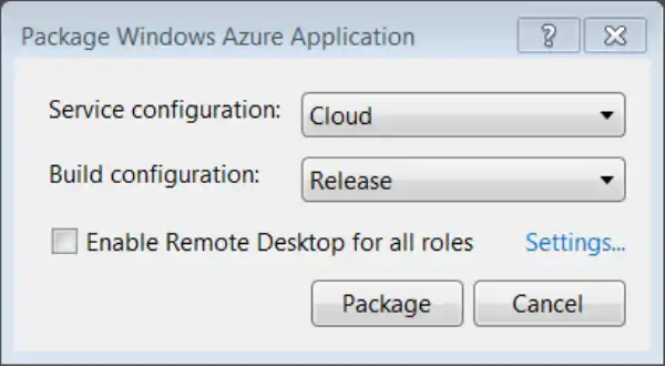 Package Release Cloud