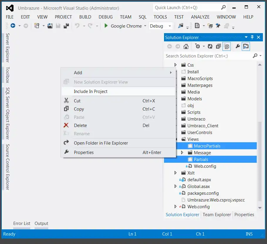 Include Extra Folders
