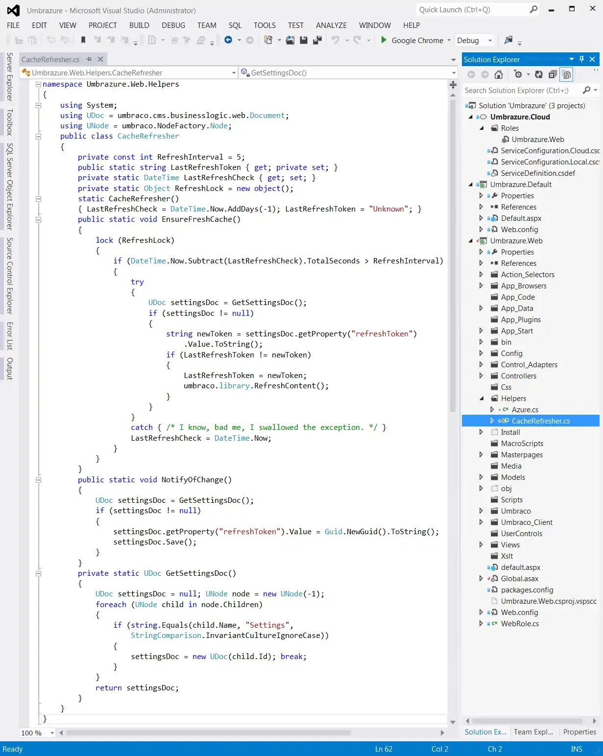 Create CacheRefresher
