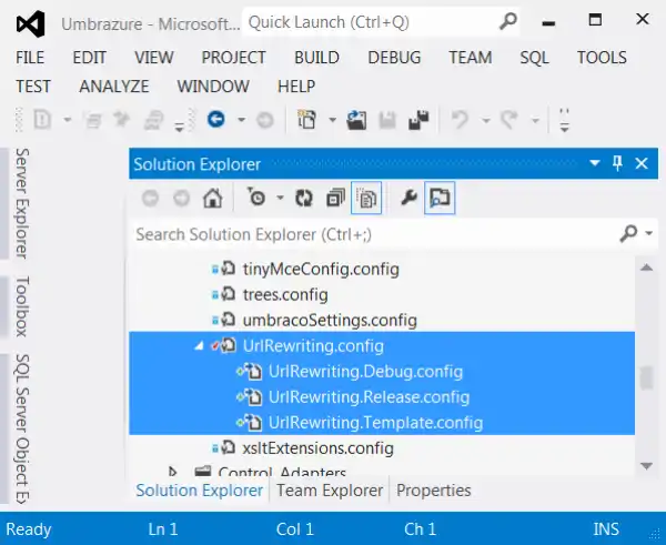 Nested Configs